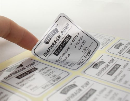 Decal tem bạc