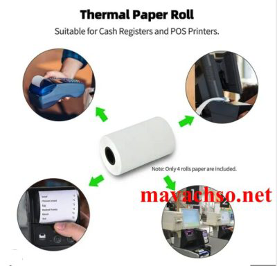Sử dụng giấy in nhiệt