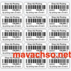 Tem nhãn quần áo may mặc