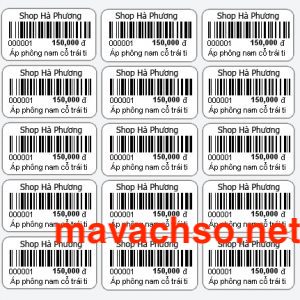 Tem nhãn quần áo may mặc