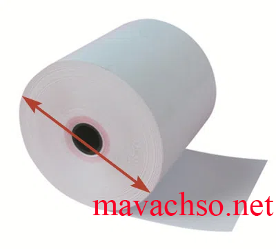 Đường kính cuộn giấy in nhiệt