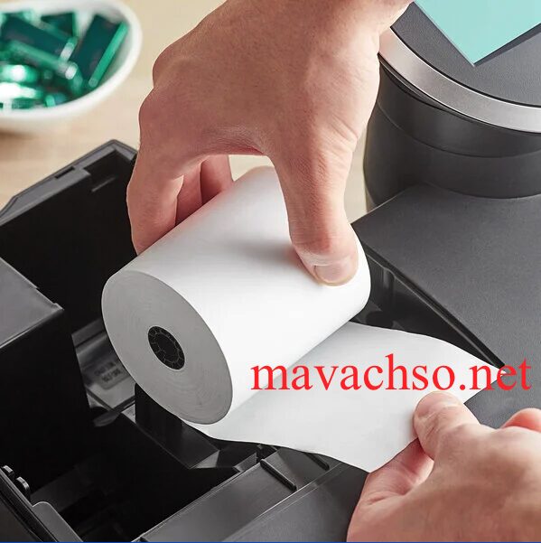 Sử dụng giấy in hóa đơn nhiệt